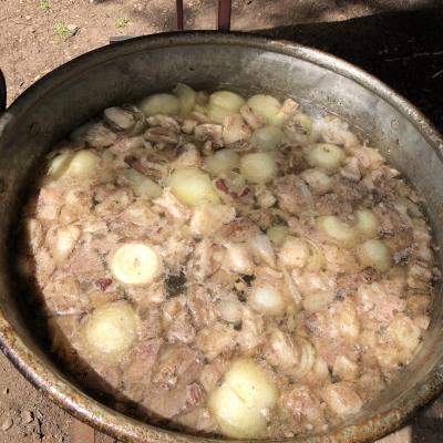 117 Bollito Di Agnello Con Patate E Cipolla