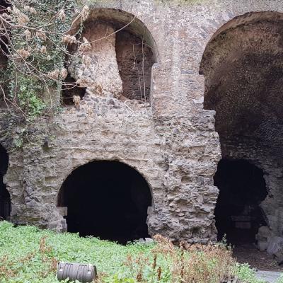 025 Alcune Parti Dell Anfiteatro Romano Sotto La Chiesa Di S Agata Al Carcere