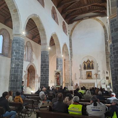 015 Il Colonnato In Pietra Basaltica E Il Tetto In Legno A Capriate Ne Caratterizzano L Impianto